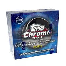 2024 Topps Chrome Tennis Sapphire Hobby Box